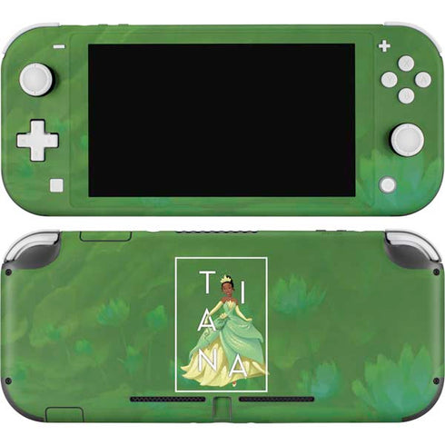 Disney Princess Tiana Floral Nintendo Switch Lite Skin